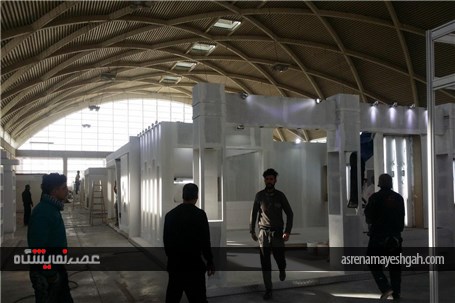 گزارش تصویری دو روز مانده به برگزاری نمایشگاه تهران پلاست در شهرآفتاب