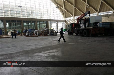 گزارش تصویری دو روز مانده به برگزاری نمایشگاه تهران پلاست در شهرآفتاب