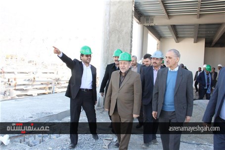 گزارش تصویری بازدید استاندار اصفهان از پروژه نمایشگاه بزرگ اصفهان