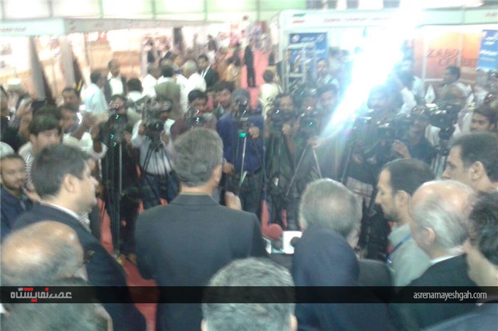 گزارش تصویری از افتتاح نمایشگاه اختصاصی جمهوری اسلامی ایران در کراچی