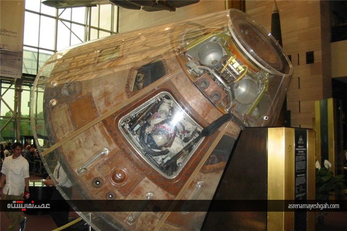 گزارش تصویری از سفر فضاپیمای آپولو در موزه ها
