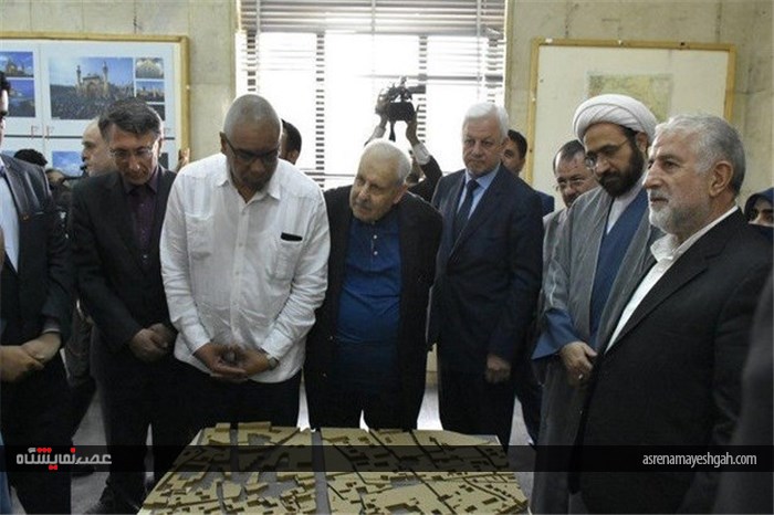 افتتاح نمایشگاه تصویری با حضور سفیر عراق در دانشگاه تهران + تصاویر