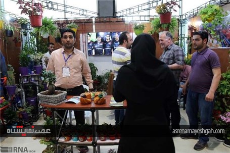 نمایشگاه گل و گیاه در زنجان