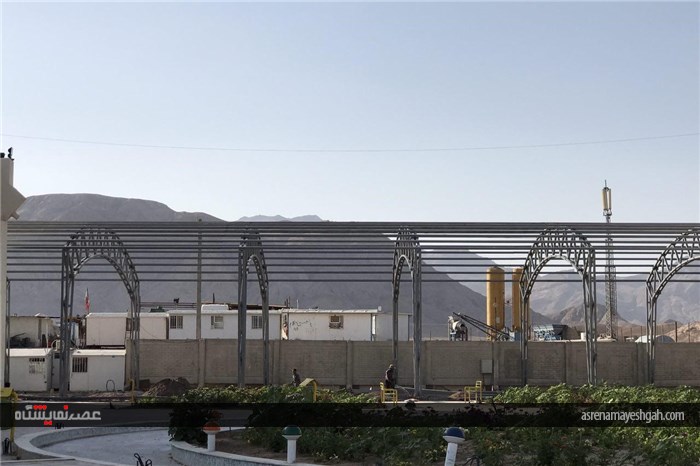 ساخت سالن جدیدنمایشگاه کرمان به وسعت (1460) متر مربع