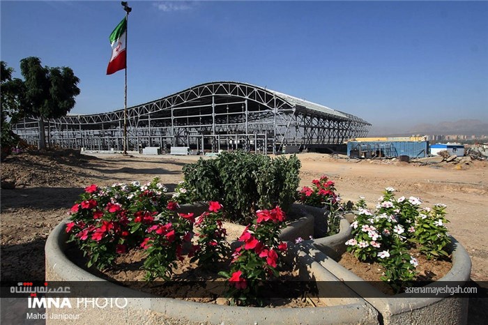 گزارش تصویری از روند ساخت و پیشرفت پروژه نمایشگاه بین المللی اصفهان