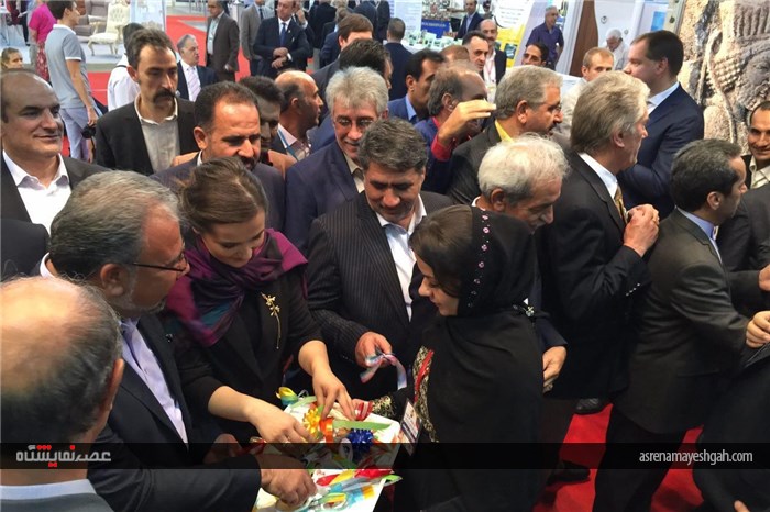 گزارش تصویری افتتاح نمایشگاه ایران در اوکراین