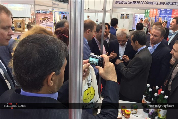 بازدید هیئت های تجاری ایران و اوکران از نمایشگاه