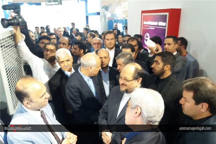 گزارش تصویری بازدید وزیر صنعت، معدن و تجارت از نمایشگاه صنعت تهران