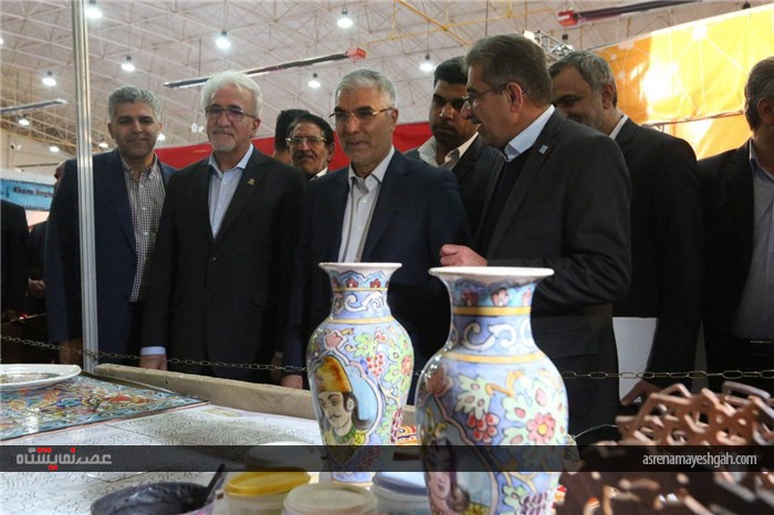 گزارش تصویری از افتتاحیه نهمین نمایشگاه گردشگری پارس در استان فارس