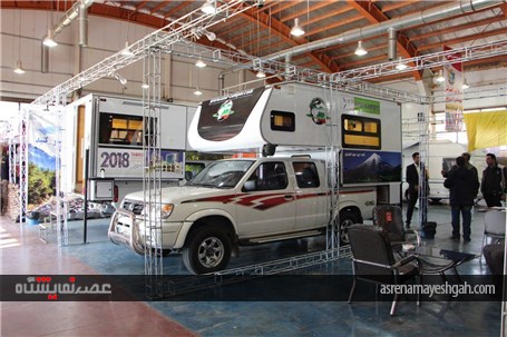 گزارش تصویری خودرو های کمپ و آفرود در نخستین نمایشگاه ملی کمپینگ، آفرود و کوهنوردی ایران در قزوین