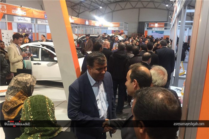 گزارش تصویری از افتتاح هشتمین نمایشگاه خودرو کرمان