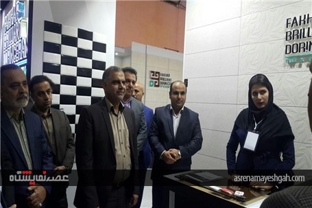 گزارش تصویری افتتاح نمایشگاه ساختمان بوشهر