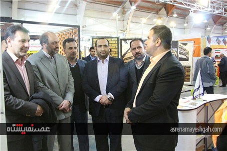 گزارش تصویری افتتاح نمایشگاه صنعت ساختمان قزوین
