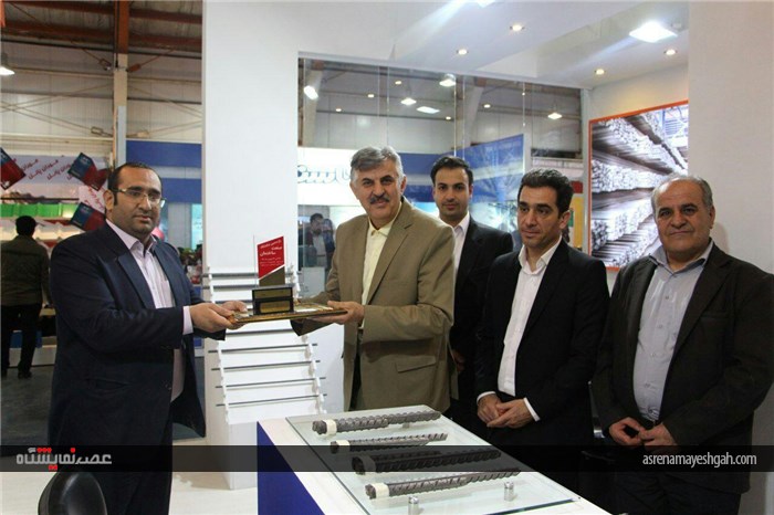 گزارش تصویری اهداءتندیس به مشارکت کنندگان نمایشگاه ساختمان قزوین