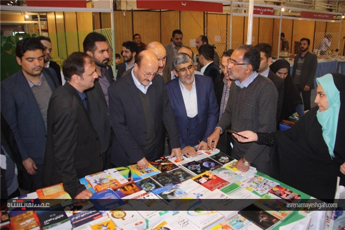 گزارش تصویری افتتاح نمایشگاه کتاب قزوین