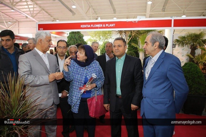 بازدید سفیر هلند از سومین نمایشگاه ایران سبز