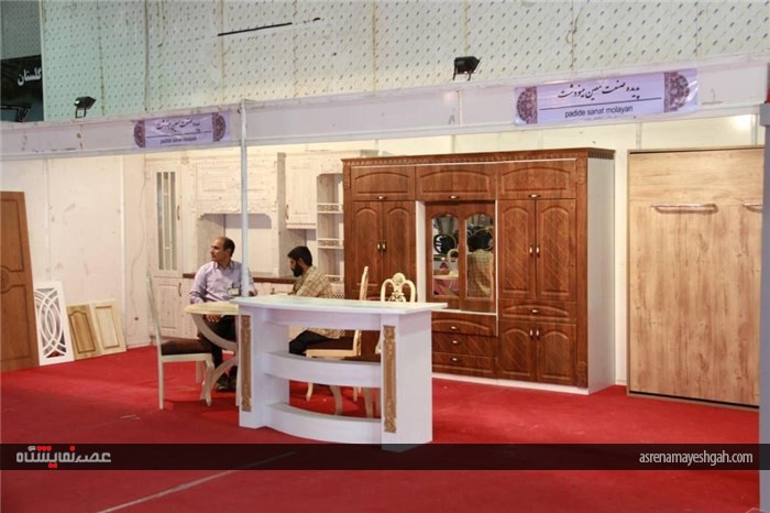 گزارش تصویری نمایشگاه ساختمان گلستان