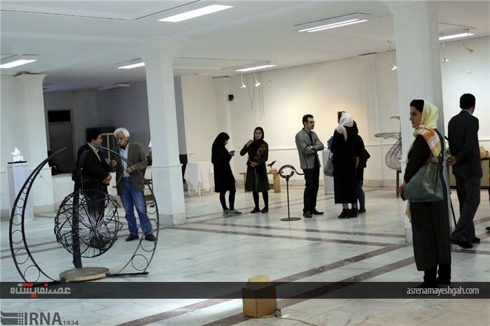 گزارش تصویری اولین نمایشگاه گروهی اعضای انجمن مجسمه سازان آذربایجان شرقی