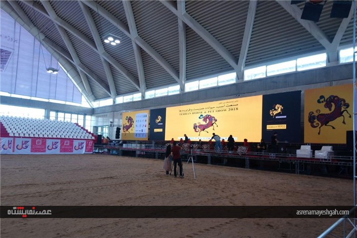 گزارش تصویری اولین نمایشگاه اسب آماده افتتاح