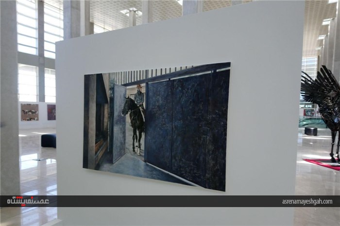 گزارش تصویری گالری هنر اسب در نمایشگاه اسب تهران