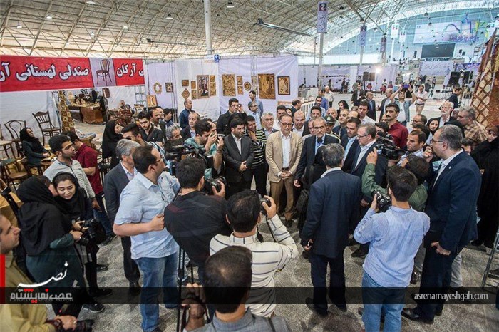گزارش تصویری افتتاح نمایشگاه بین المللی صنایع دستی تبریز 2018