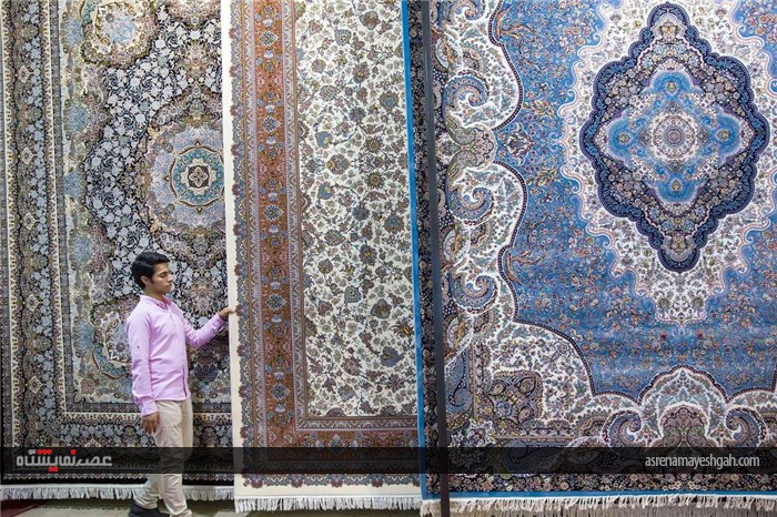 گزارش تصویری از نهمین نمایشگاه فرش دستباف و تابلوفرش کرمانشاه