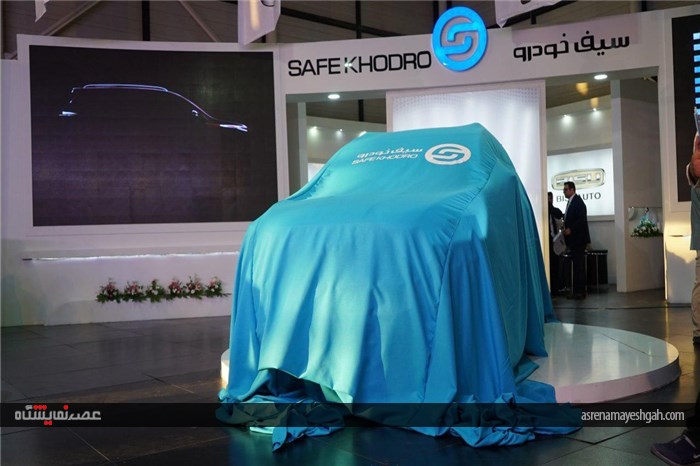 گزارش تصویری از رونمایی محصولات جدید سیف خودرو در نمایشگاه خودرو مشهد