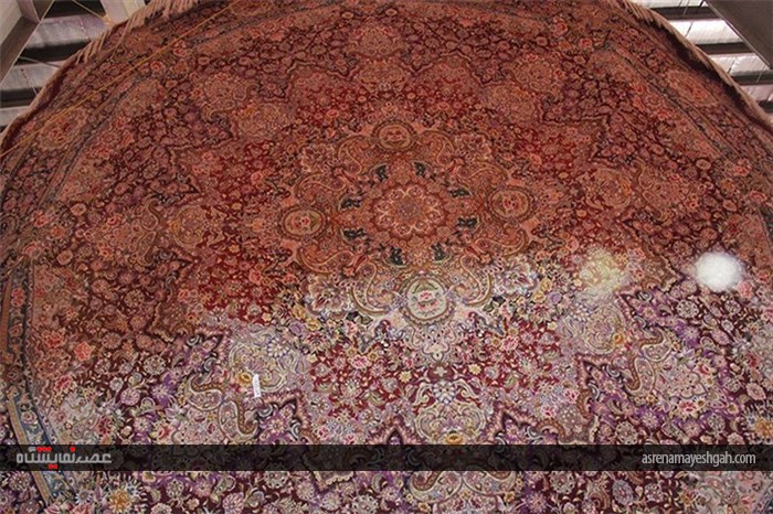 برگزاری نمایشگاه فرش دست‌باف ایران در ارومیه+تصاویر