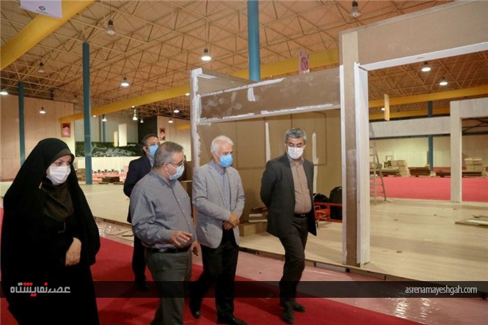 دبیرستاد استانی کرونا از محل دائمی نمایشگاه های بین المللی استان گلستان بازدید کرد