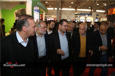 گزارش تصویری افتتاح دهمین نمایشگاه قطعات تهران با حضور رئیس کمیسیون صنایع و معادن مجلس