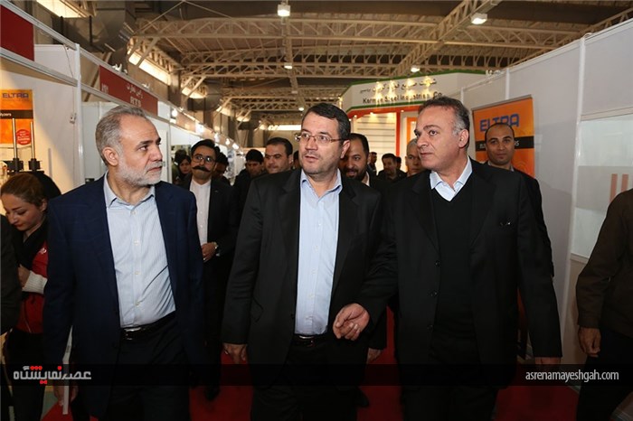 گزارش تصویری افتتاح دهمین نمایشگاه قطعات تهران با حضور رئیس کمیسیون صنایع و معادن مجلس