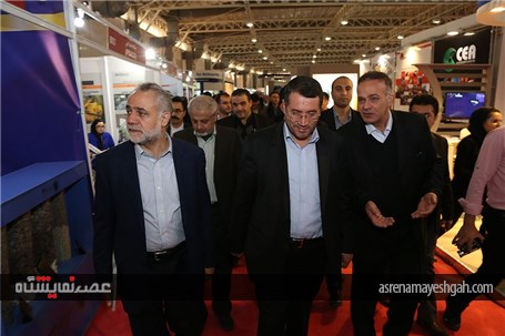 گزارش تصویری افتتاح دهمین نمایشگاه قطعات تهران با حضور رئیس کمیسیون صنایع و معادن مجلس