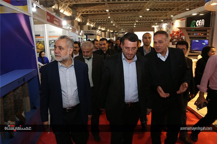 گزارش تصویری افتتاح دهمین نمایشگاه قطعات تهران با حضور رئیس کمیسیون صنایع و معادن مجلس