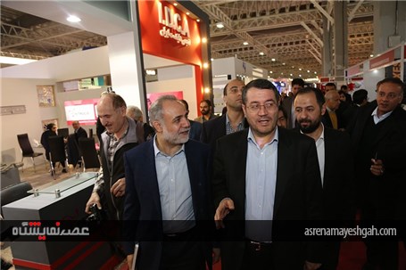 گزارش تصویری افتتاح دهمین نمایشگاه قطعات تهران با حضور رئیس کمیسیون صنایع و معادن مجلس