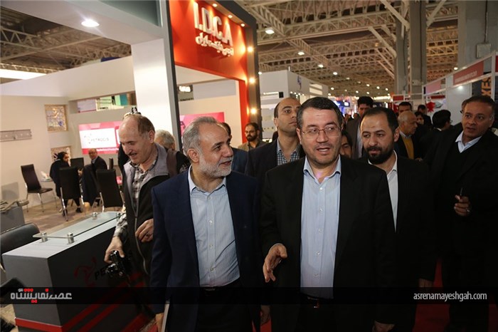 گزارش تصویری افتتاح دهمین نمایشگاه قطعات تهران با حضور رئیس کمیسیون صنایع و معادن مجلس