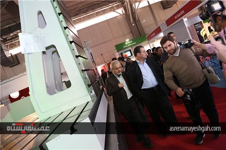 گزارش تصویری افتتاح دهمین نمایشگاه قطعات تهران با حضور رئیس کمیسیون صنایع و معادن مجلس
