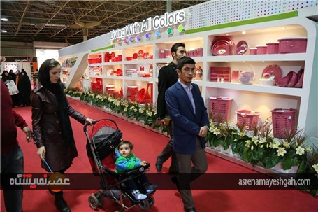 گزارش تصویری دومین روز برپایی نمایشگاه لوازم خانگی