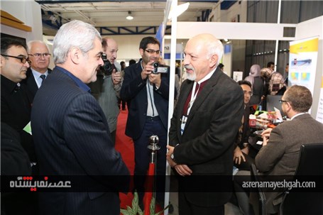 گزارش تصویری از آ غاز به کار نمایشگاه بین المللی رنگ، رزین، پوشش های صنعتی و مواد کامپوزیت
