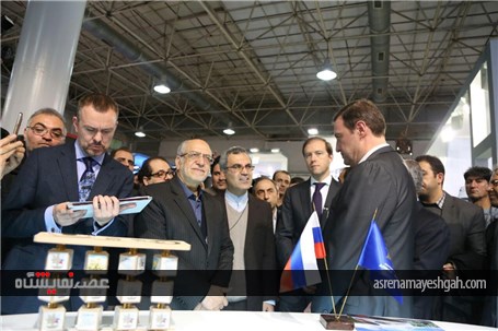 گزارش تصویری نمایشگاه ملی روسیه در نمایشگاه بین‌المللی تهران
