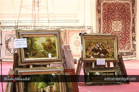 نمایشگاه تخصصی فرش و تابلو فرش دستباف در قائم‌شهر