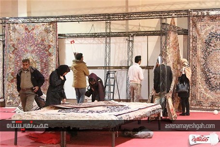 نمایشگاه تخصصی فرش و تابلو فرش دستباف در قائم‌شهر