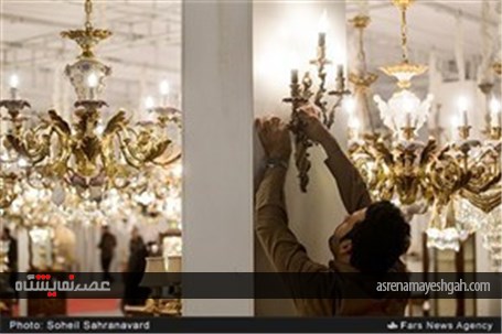 گزارش تصویری بیست‌و‌سومین نمایشگاه بین‌المللی لوستر و چراغهای تزیینی
