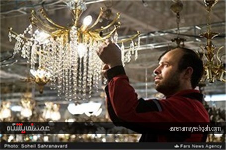 گزارش تصویری بیست‌و‌سومین نمایشگاه بین‌المللی لوستر و چراغهای تزیینی