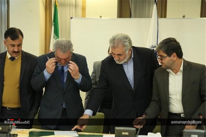 تفاهم نامه مشترک شرکت نمایشگاه اصفهان و اتاق بازرگانی سلیمانیه عراق امضاء شد