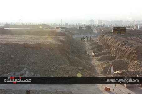 ساخت مرکز نمایشگاهی جدید اصفهان به روایت تصاویر