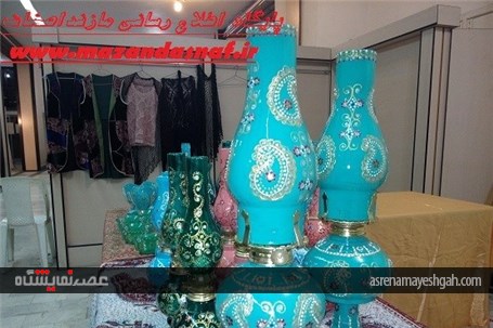 گزارش تصویری از نمایشگاه صنایع دستی در ساری
