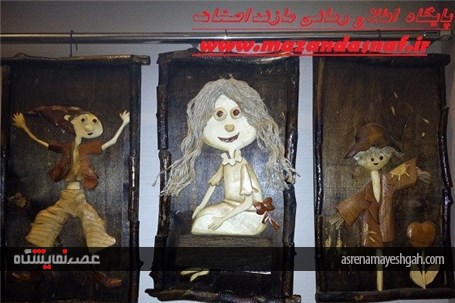 گزارش تصویری از نمایشگاه صنایع دستی در ساری