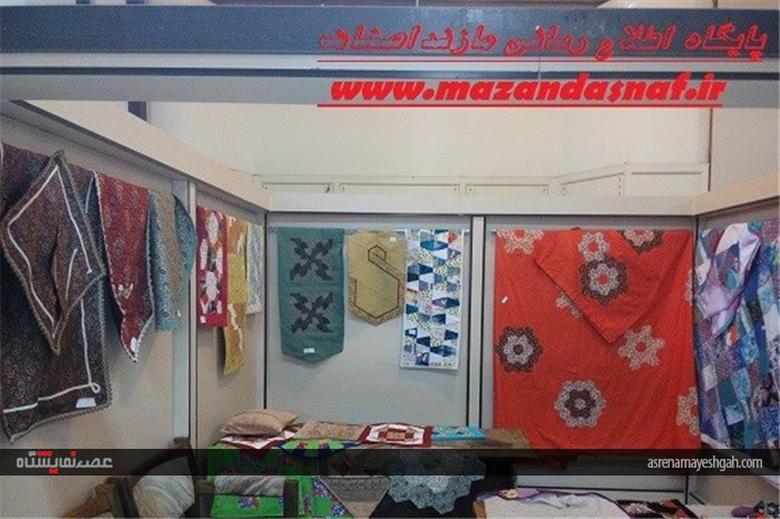 گزارش تصویری از نمایشگاه صنایع دستی در ساری