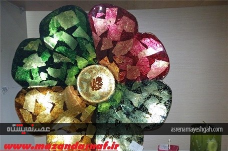 گزارش تصویری از نمایشگاه صنایع دستی در ساری