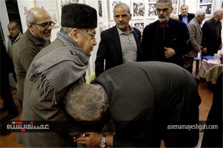 گزارش تصویری ازحضورپیشکسوتان کشتی در نمایشگاه عکس جهان پهلوان تختی